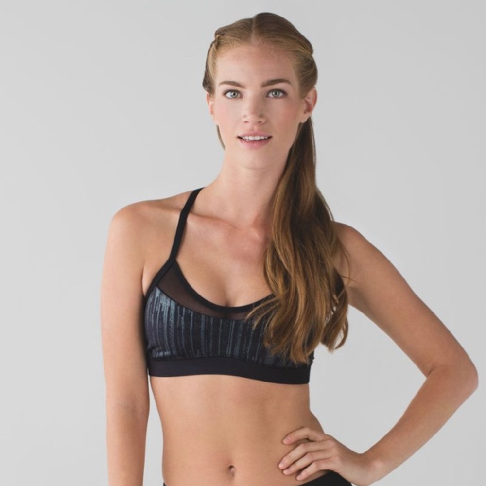 Lululemon | All You Need Bra Black/Grey Size 10